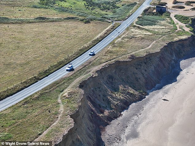 Locals in the nearby coastal village Freshwater shared their concerns about the risk of further erosion