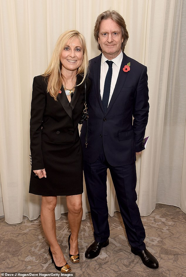When Fiona and Martin first learned of her diagnosis in 2022 at the age of 61, they were concerned if the disease was genetic and would strike their sons (pictured in 2016)