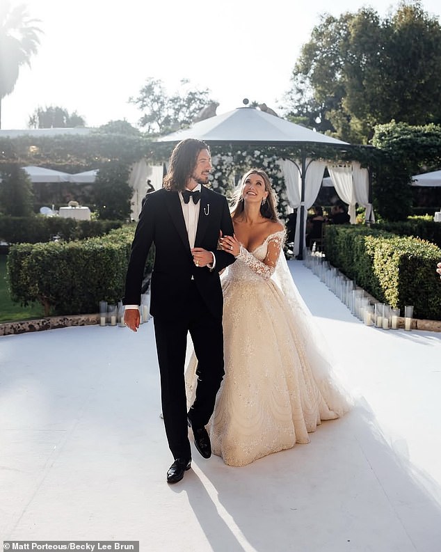 Delta Goodrem married the love of her life, Matthew Copley, in Malta in June. And on Thursday, the Australian pop star shared the first look at her 'fairytale' wedding
