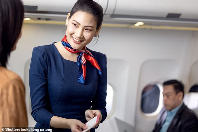 A flight attendant has issued a strict warning to passengers travelling on holiday this summer (stock photo)