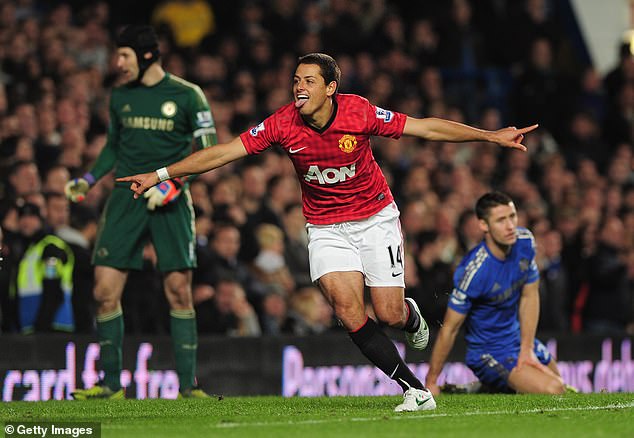 Hernandez, known as Chicharito, spent five years at Manchester United, where he won two Premier Leagues