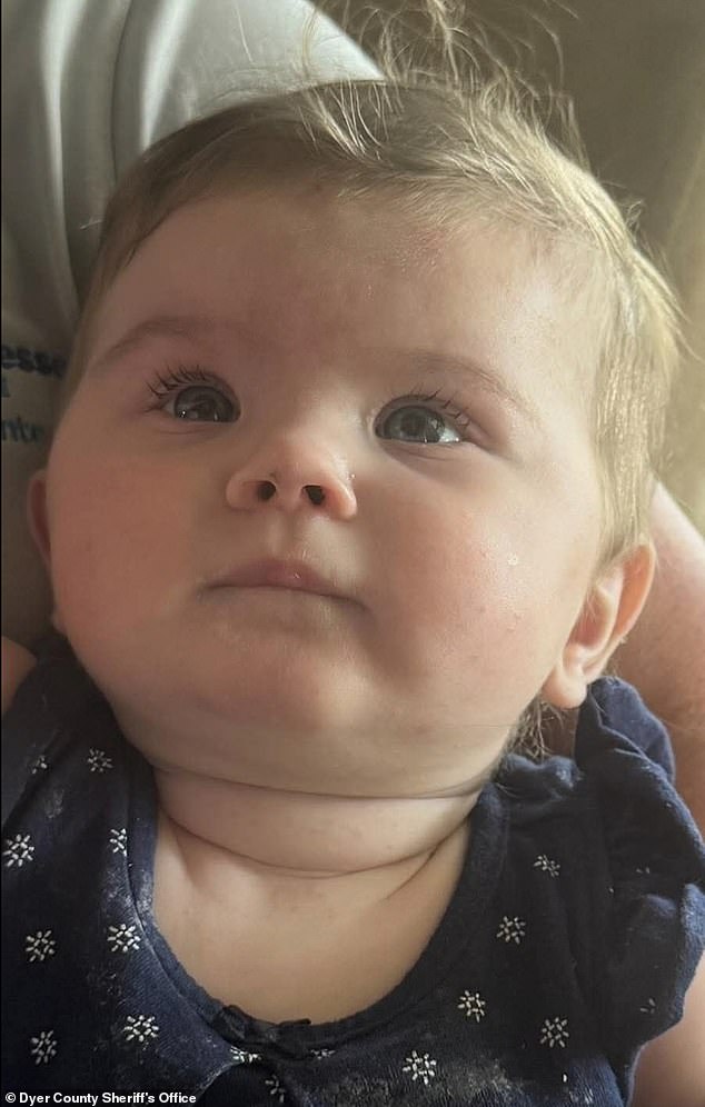 An infant girl was abandoned in a car seat on a stranger's front lawn during 100-degree heat. Hours later, four people were found dead late. The two incidents are believed to be connected