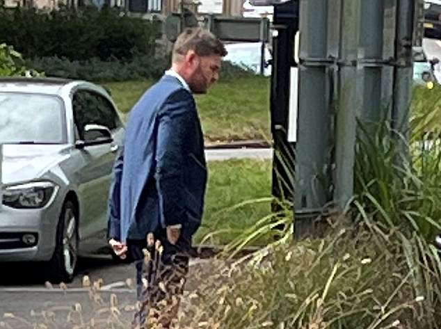 Adams outside Newport Crown Court before he was jailed for knowingly being concerned in the fraudulent evasion of VAT