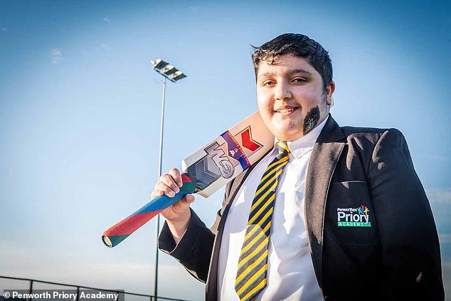 Eighteen-year-old Umar Mahmood's Audi A3 Sport hit a kerb four times before ploughing into two trees and overturning on its side