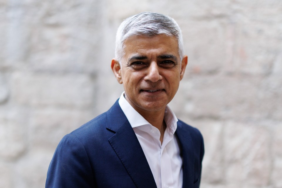 Portrait of Sadiq Khan.