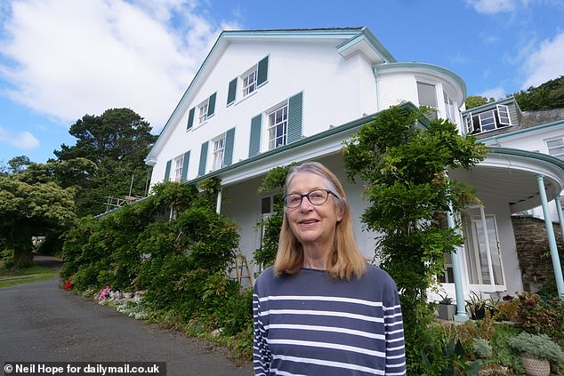 Elderly residents like Jane Macdoland, 78 (pictured) are being evicted by Age UK from a property known as Woodcot, Devon