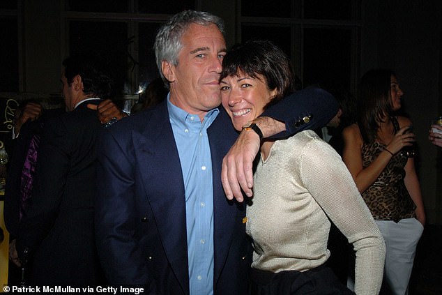 Jeffrey Epstein and Ghislaine Maxwell attend the 2005 Wall Street Concert Series Benefitting Wall Street Rising