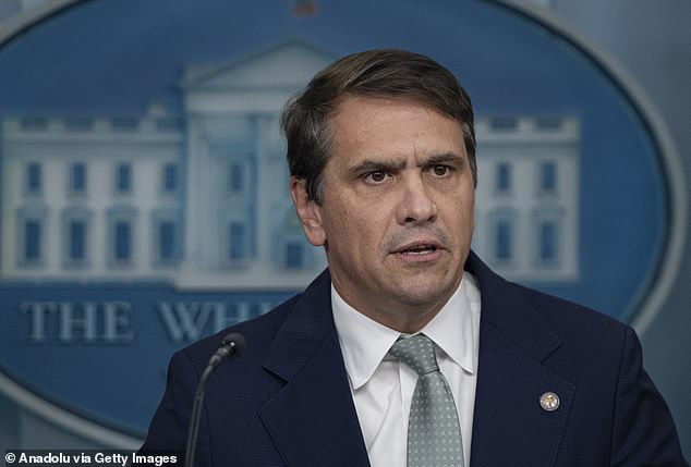 The footage came out as Deputy Attorney General Todd Blanche (pictured) announced he would question Maxwell again on Friday