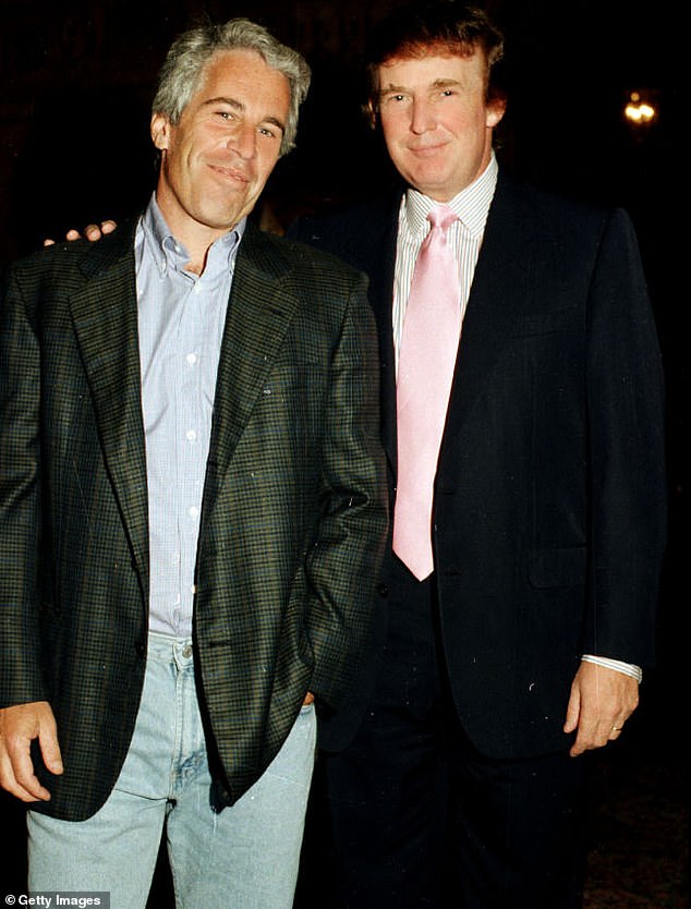 Ian Maxwell's take was that President Trump (pictured right) and others would be 'pleased' by the suicide verdict