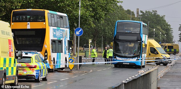 A nine-year-old girl has suffered a possible head injury after she was struck by a double decker bus on New Chester Road