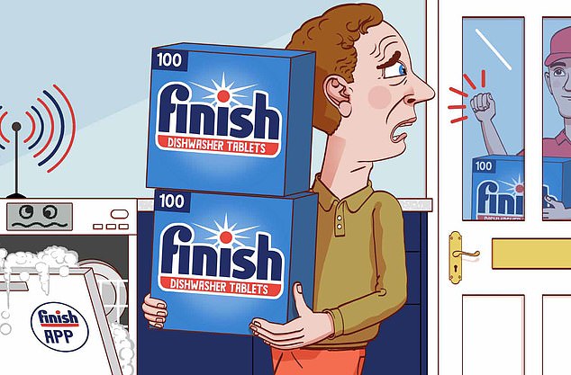 Rinsed: A reader's smart dishwasher ordered new packages of tablets on four consecutive days landing them with a £45 bill