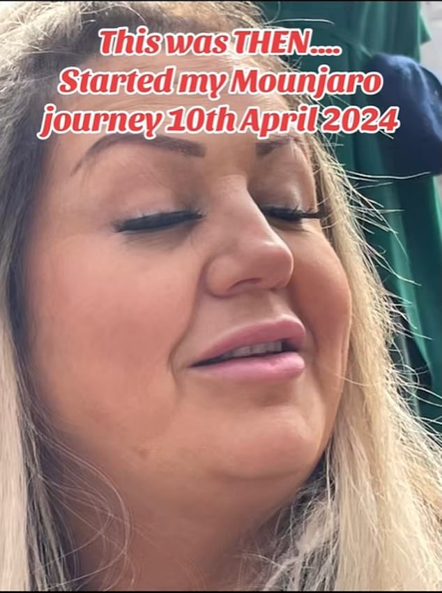 She was desperately unhappy with her weight when she began taking the medication