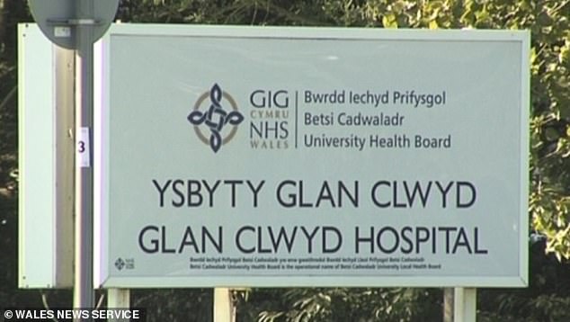 Thelwell was driving at 10-15mph with the advisory limit in the hospital grounds being 10mph as she left Glan Clwyd Hospital in Bodelwyddan, North Wales