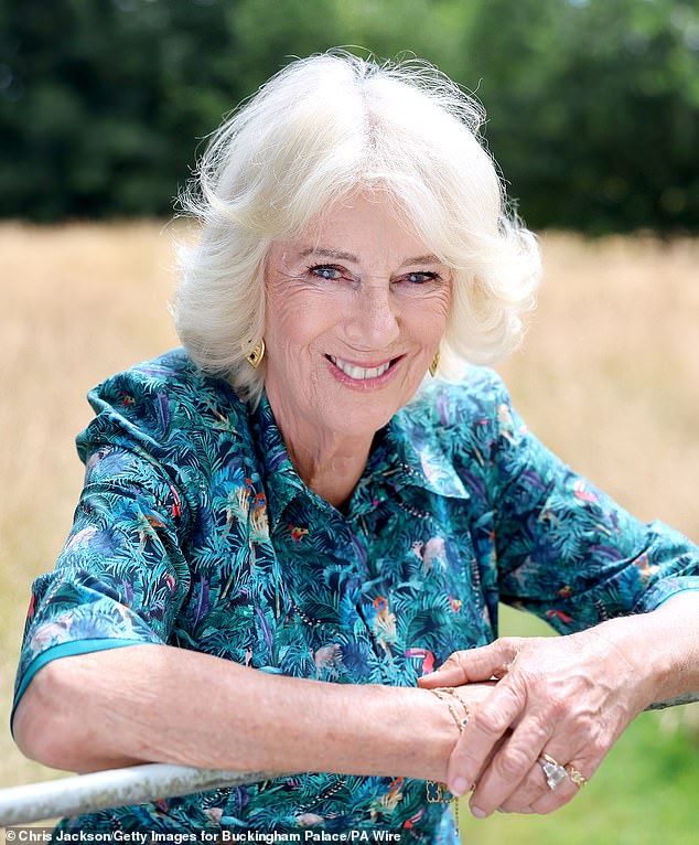 The Royal Family released this new image of Queen Camilla ahead of her 78th birthday on Thursday