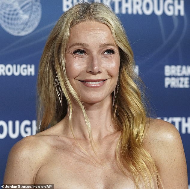 Gwyneth Paltrow allegedly has a sign over her parking spot at Goop headquarters that reads: 'Reserved for G-Spot,' her biographer claims; pictured in April