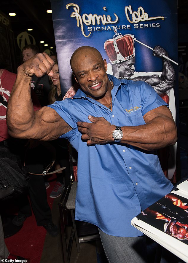 Ronnie Coleman, 61, has admitted to using steroids since the age of 30 to build muscle after he was 'tired of getting my ass kicked [at competition