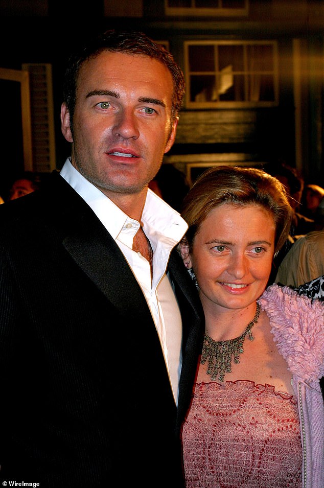 He was born into a life of privilege, but behind the scenes Julian McMahon's family was fractured. Pictured with his sister Melinda, 58, in 2005