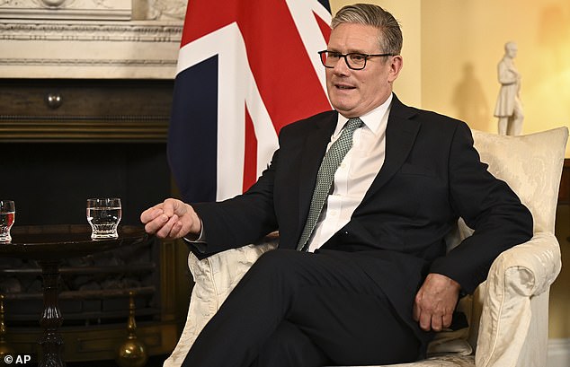 Sir Keir Starmer told ITV News: 'I think it's really important that 16- and 17-year-olds have the vote, because they are old enough to go out to work, they are old enough to pay taxes, so pay in'