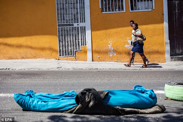 The streets of Haiti's capital, Port-au-Prince are littered with dead bodies after gangs took over