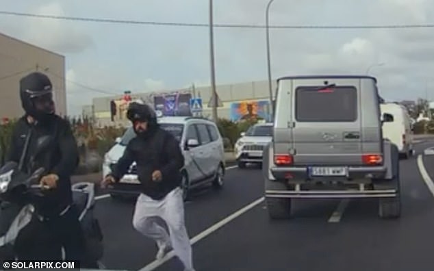 In May last year two moped muggers snatched a man's watch off his wrist in heavy traffic near Ibiza airport