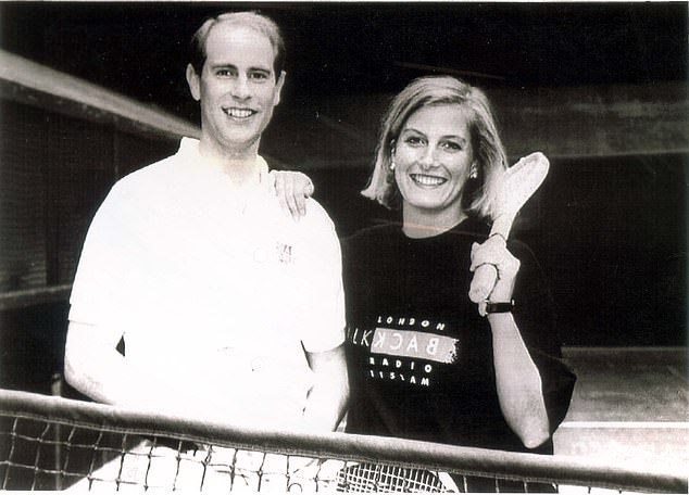 Edward and Sophie first met at a charity launch in 1993