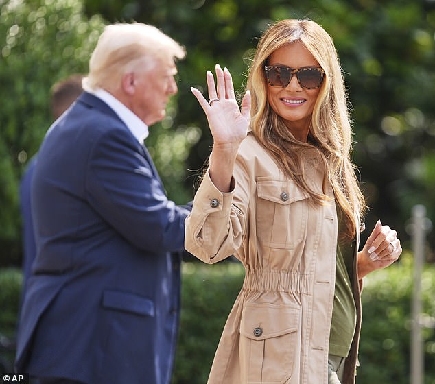 Donald Trump and Melania Trump look more in love than ever with their 'flirty' public displays making them look like 'newlyweds,' according to a body language expert