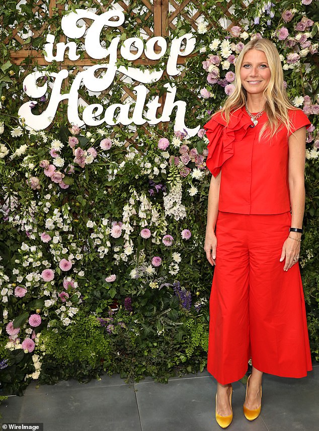 Gwyneth Paltrow at her 'In Goop Health' event in London, 2019