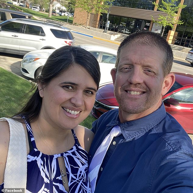 Clinton, 43, and Cristen Brink, 41, were found dead at around 2.40pm on Saturday on a 'remote and rural' trail at Devil's Den State Park