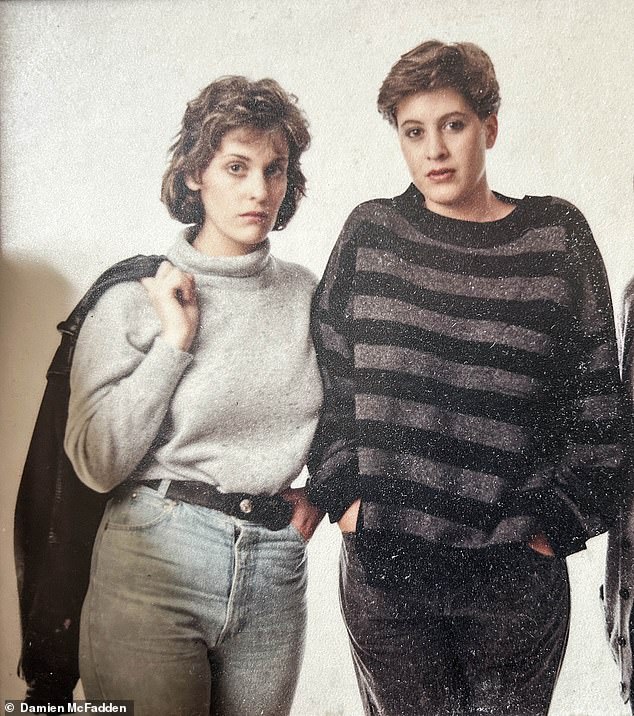 Bridget, right, and Alice pictured together in the 1980s. Alice's death had a profound impact on Bridget, leading her to seek alternative methods of healing
