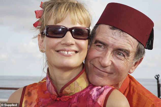 Kerstin Pilz (left) met her 'Italian Romeo' Gianni (right) in late 2006 after spotting him across the room at a book launch