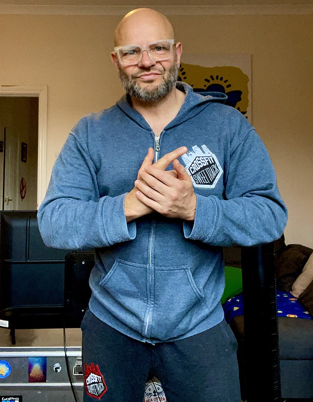 The father-of-one enrolled on a groundbreaking trial run by the University of Exeter to help overcome his drinking problems