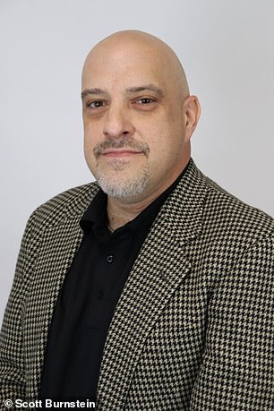 Veteran organized crime reporter Scott Burnstein (pictured) said, 'After half a century of myths, I'm finally able to tell the world who killed Jimmy Hoffa'