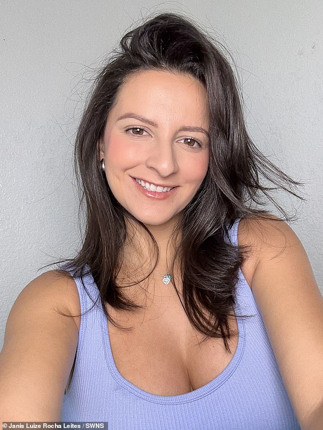A woman has claimed she lost 20 pounds in one month by eating animal products - a diet she claimed is like 'natural' Botox because it also visibly improved her complexion