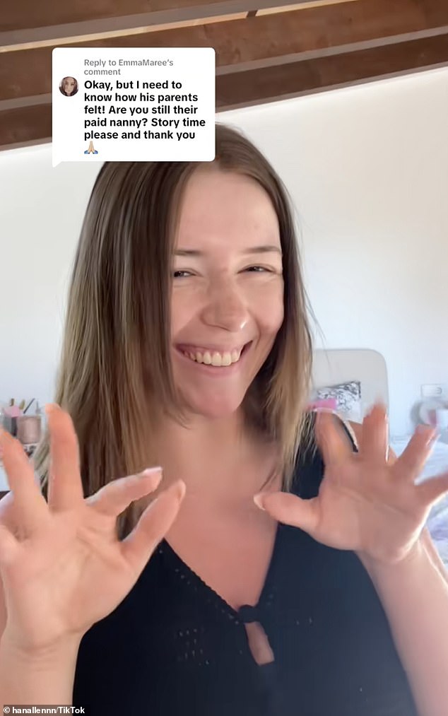 Hannah Allen, 23, from Ireland, revealed she moved to Spain for a nanny job but ended up falling in love with the family's son