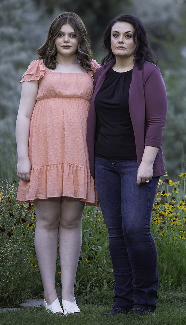 Ashley Hamilton allowed her daughter, Sophia, to start on weight-loss jabs when she was just 11 years old