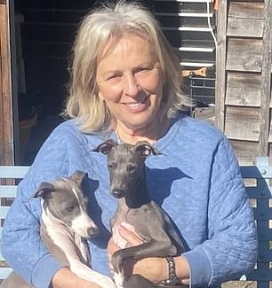 Expertise: Trained interior designer Claire O'Donnell with her dogs, Blu and Velvet