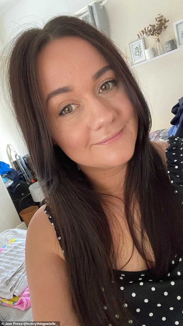 Natalie Stainethorpe was told she would have to spend up to £3,000 on a kitchen renovation - so decided to do it herself for a fraction of the price