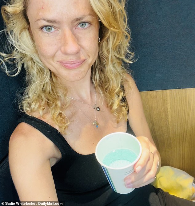 DailyMail.com's Sadie Whitelocks tried methylene blue as a solution to jet lag on a recent trip from New York to Sydney
