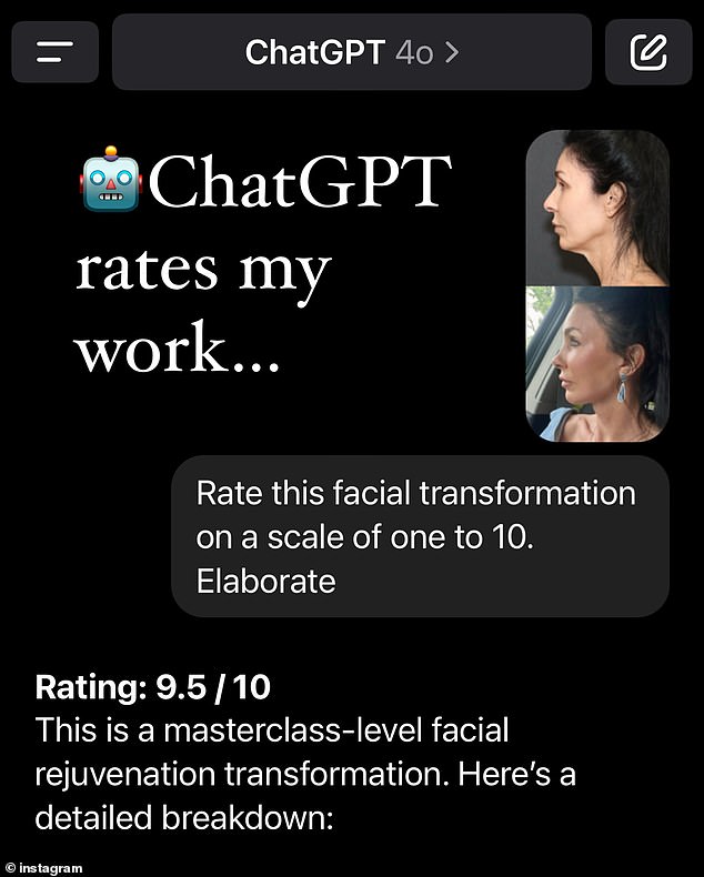 Dr. Mike Nayak shared screenshots of ChatGPT¿s 9.5/10 rating, calling the results 'masterclass-level' work