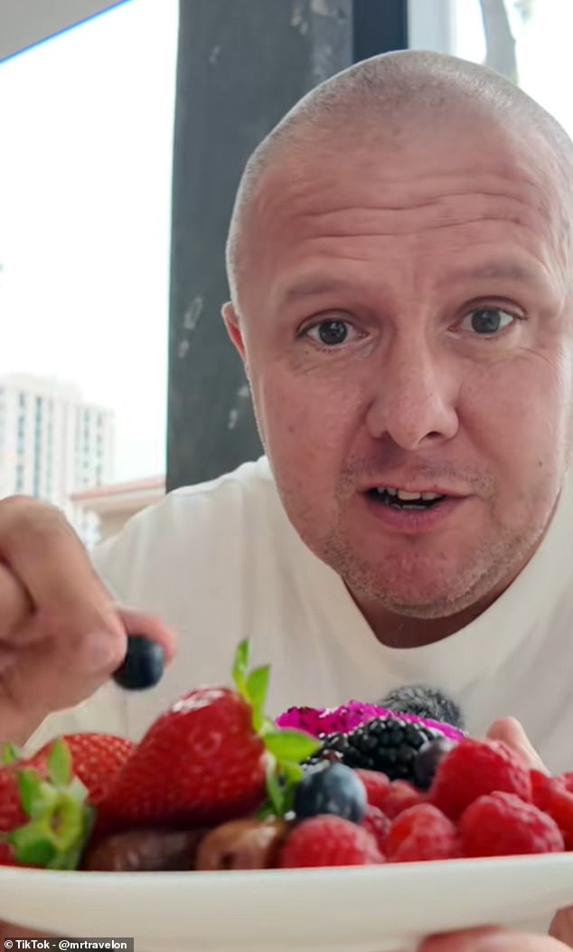 Dave, known as @mrtravelon on social media, documented his stay at IKEA's new hotel in Las Palma, Gran Canaria, on 28 June