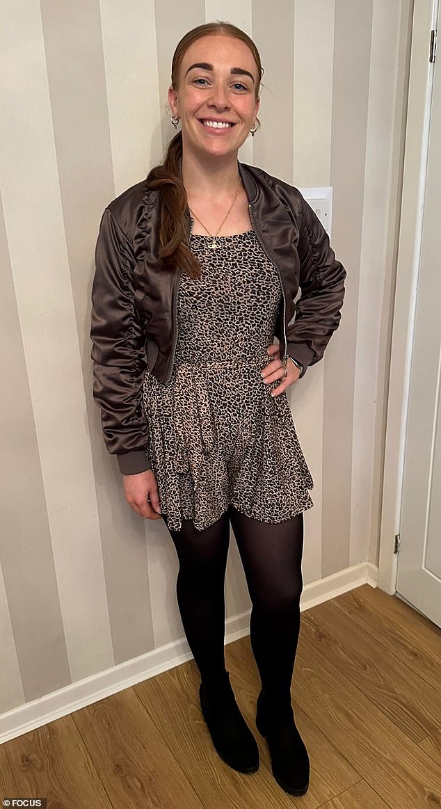 She joined slimming club Beeweighed, based in Manchester, and has lost over six and a half stone in one year-dropping to a dress size 10
