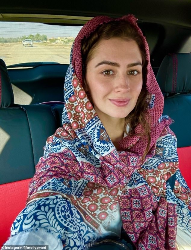 After security concerns diverted the group from Iran to northern Iraq - the region of Iraqi Kurdistan, the producer took some extraordinary steps to keep herself safe, including forging a marriage certificate to carry with her and wearing a wedding ring despite not being married