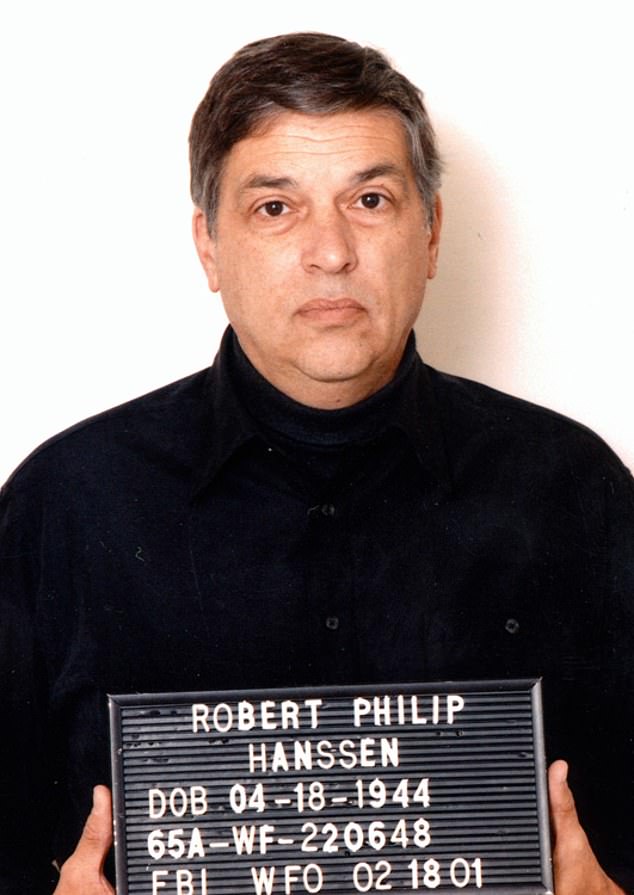 Robert Hanssen (pictured) was the most damaging spy in American history. He was arrested in 2001, after an operation led by Eric O'Neill