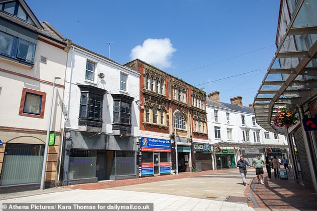 Llanelli in west Wales, just ten miles from Swansea, was once a bustling market town but now is full of empty shops