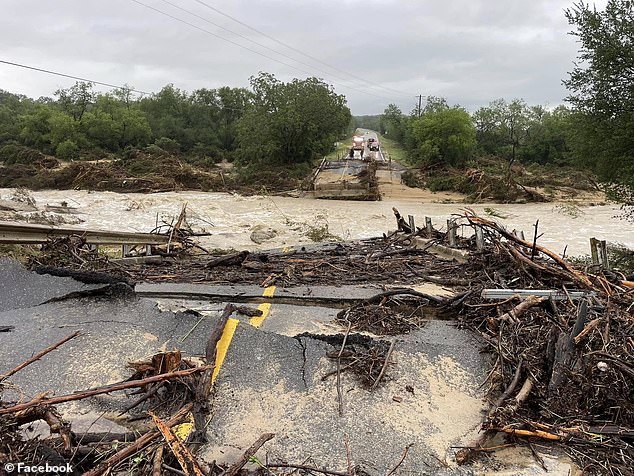 As the Hamond family drove over the Cow Creek Bridge in the heavy rain and dark conditions, the family ended up driving off a cliff due to flooding across the bridge