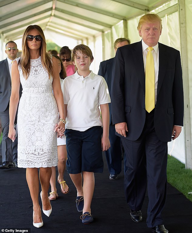 For his primary education, Barron went to Manhattan's prestigious Columbia Grammar and Preparatory School