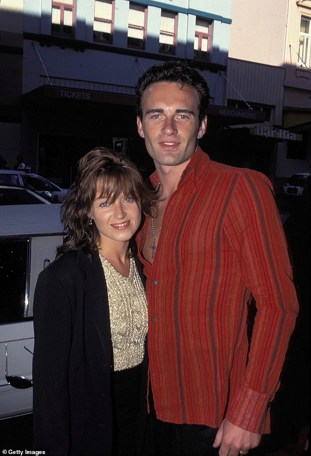 Dannii Minogue had a very rocky relationship with her ex-husband Julian McMahon's mother Lady Sonia McMahon. Pictured Dannii and Julian