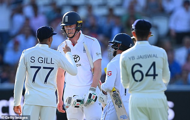 Gill and Zak Crawley went head to head in the third Test at Lord's, when India accused England's opening batsmen of timewasting, starting what has been a feisty few weeks