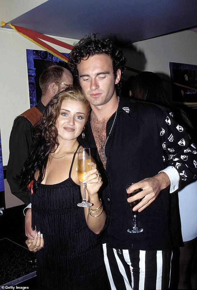 Dannii said that the romance was complicated by financial issues. Pictured in 1992