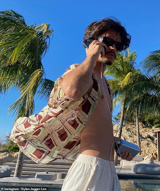 Pamela's second son Dylan, 27, who has made a name for himself as both a model and musician